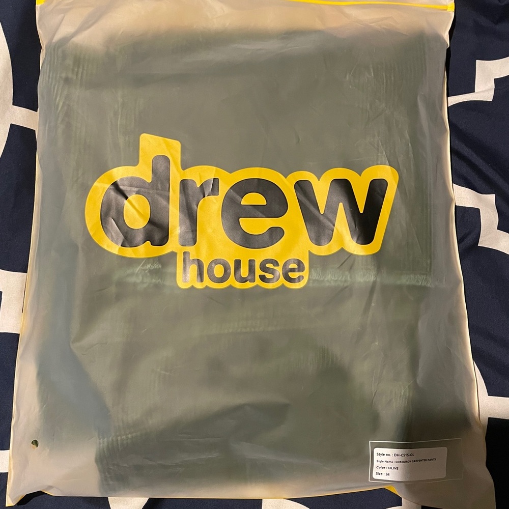 Drew House Corduroy Carpenter Pants Olive